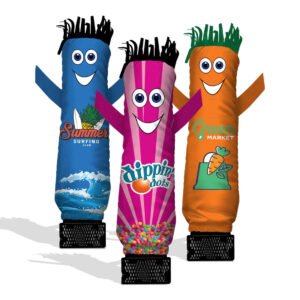 Custom Mini Air Dancers Inflatable Tube Man Set