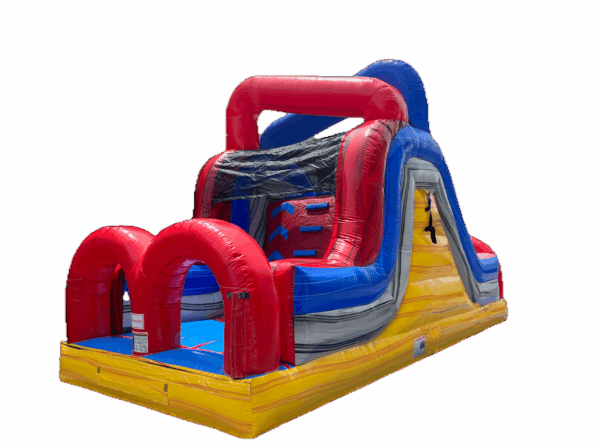 25 Warped Wall Obstacle Course B