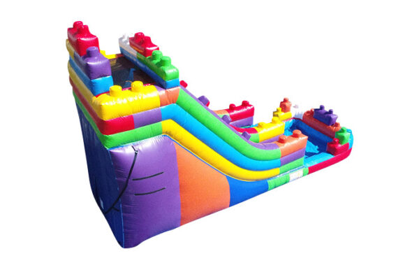 Party Blocks Inflatable Water Slide - 18 FT - Image 2