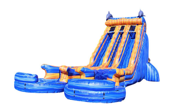 22ft cali dolphin water slide