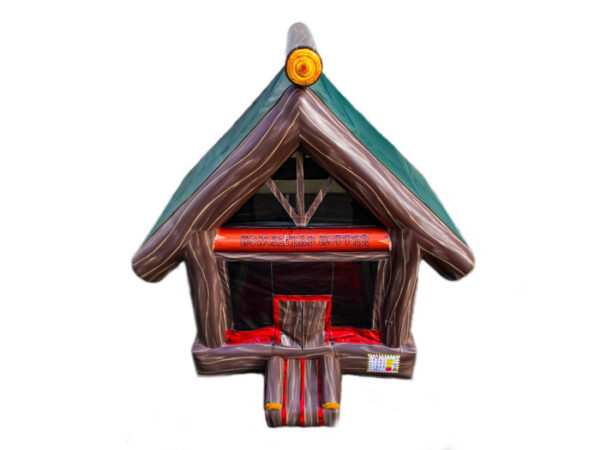 Log Cabin Inflatable Jumper - Commercial-Grade, Wholesale Supplier, 13 ft - Image 3