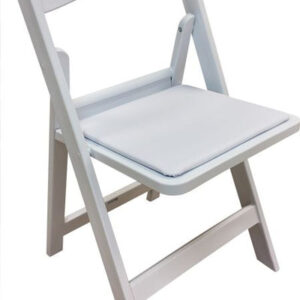 Pallet of 100 Resin Folding Chair with Cushion
