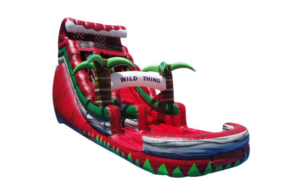 Red Hot Wild Thing Inflatable Water Slide - 18 FT - Image 4