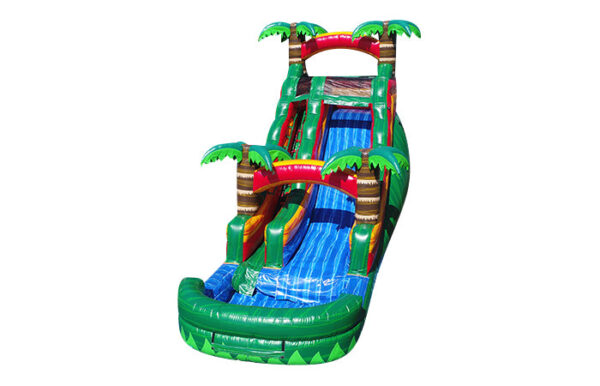 Emerald Fire Inflatable Water Slide - 18 FT - Image 2